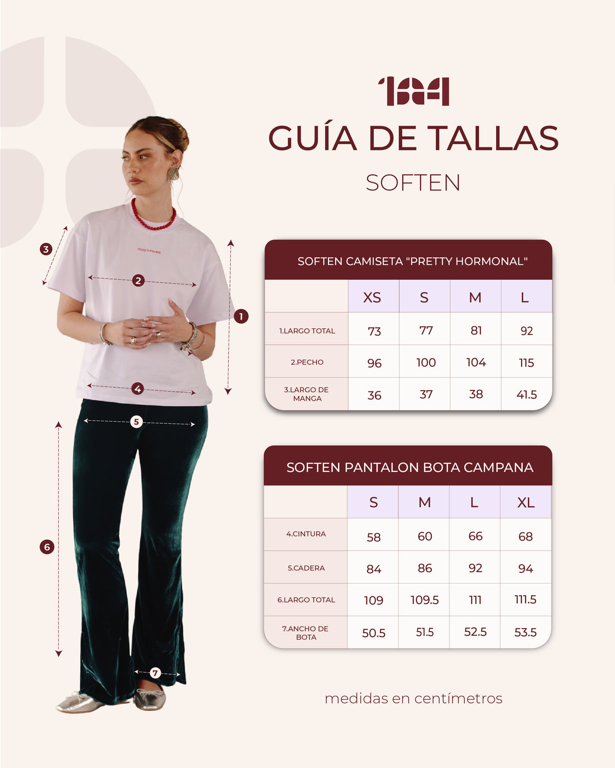soften pantalon bota campana