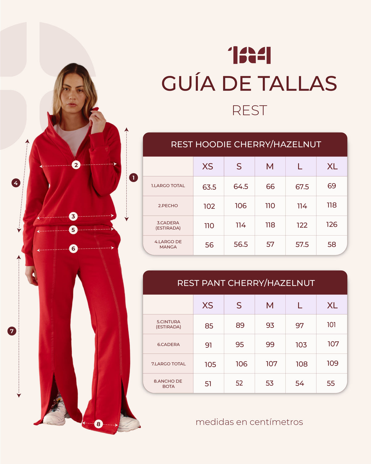 the rest hoodie-cherry