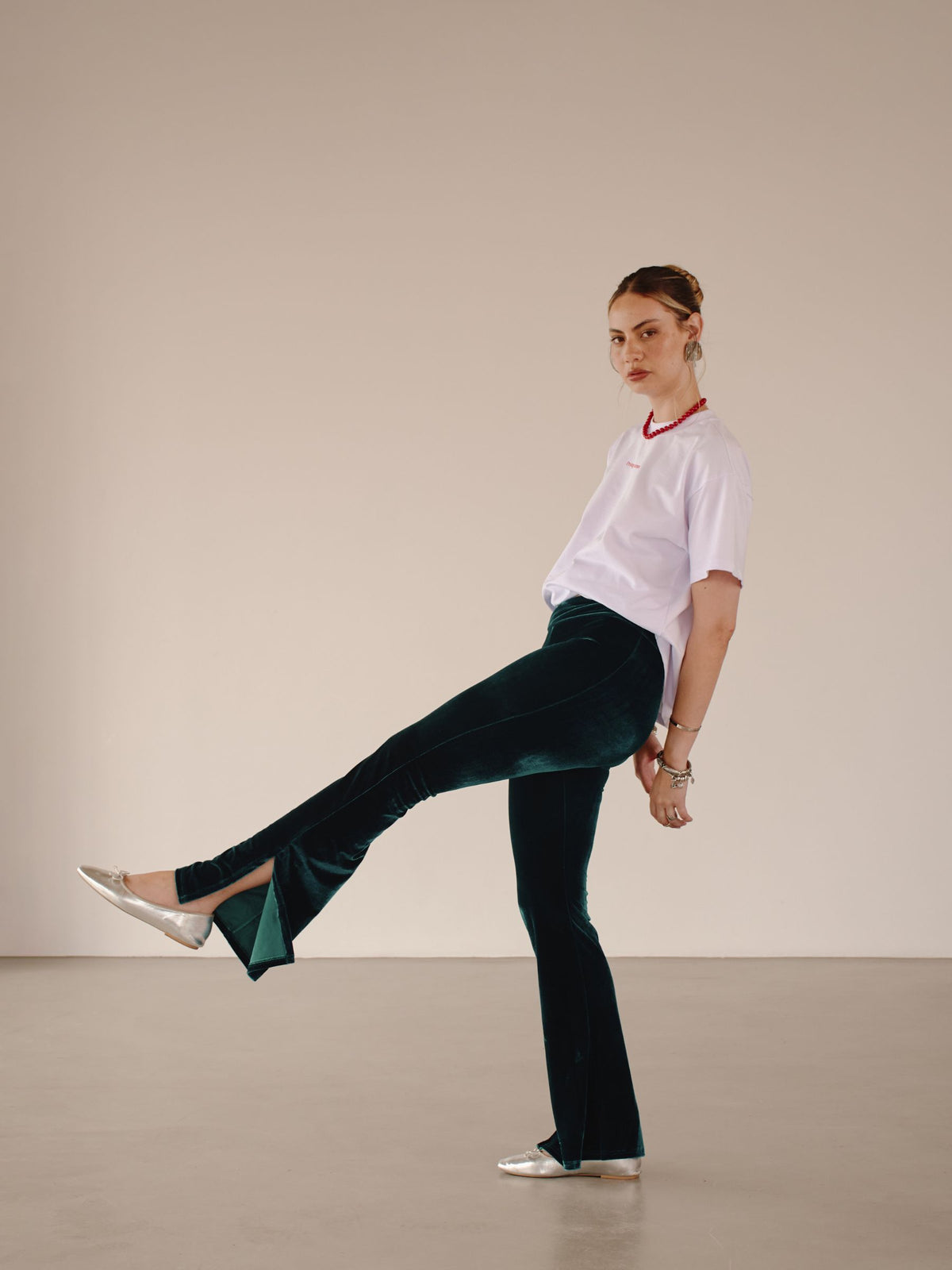 soften pantalon bota campana