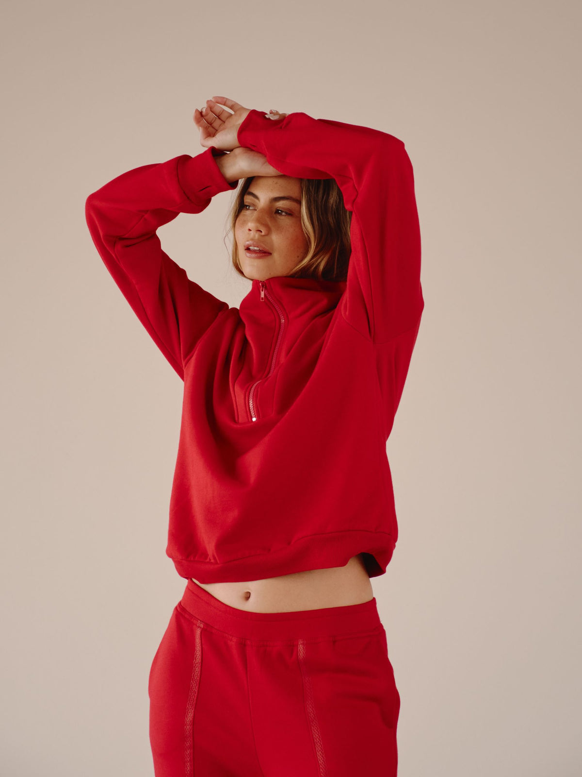 the rest pant-cherry