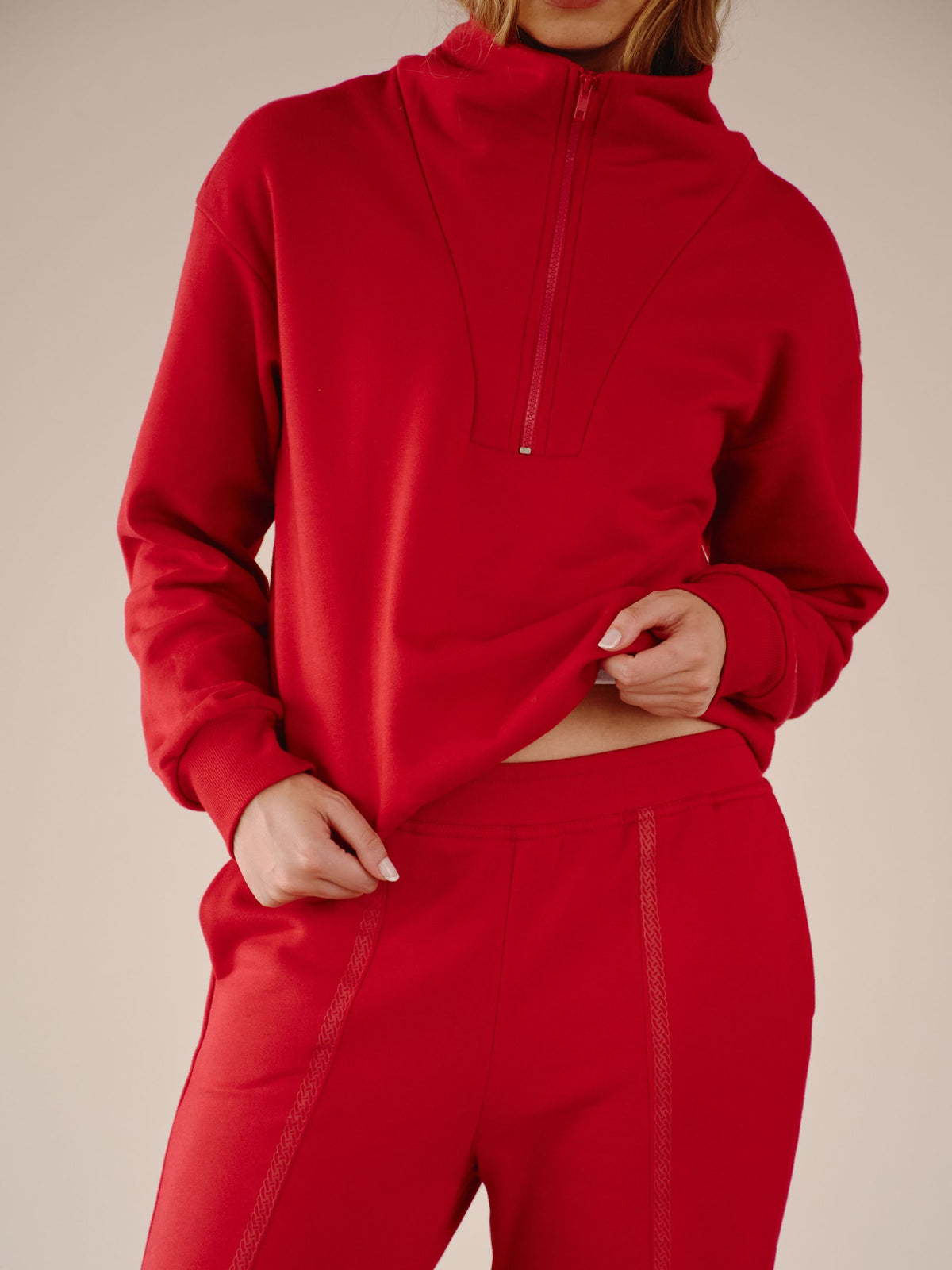 the rest pant-cherry